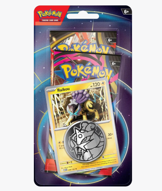 Pokemon TCG: Raikou Two Pack Blister