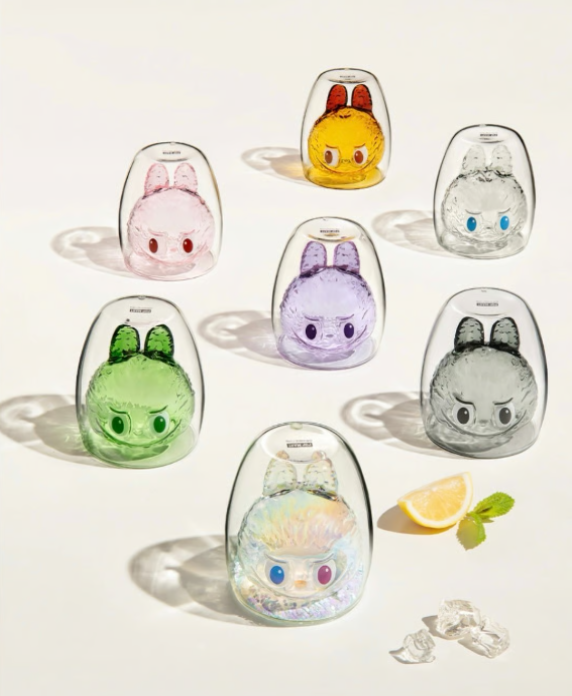 THE MONSTERS-CHEERS ! SERIES-Double-walled Glass Blind Box