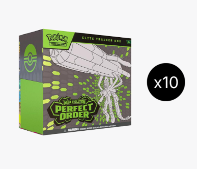 Pokemon TCG: Mega Evolutions ME3 - Perfect Order Elite Trainer Case (Pre-Sale)