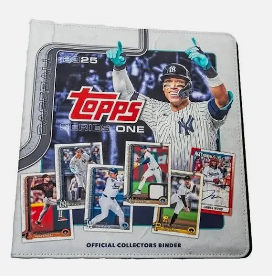 2025 Series 1 Baseball 3-Ring Binder