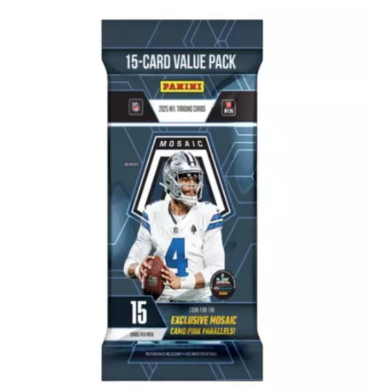 2025 Panini Mosaic Football Hanger Pack