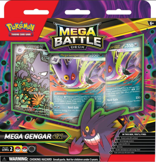 Pokemon TCG: Mega Battle Deck Mega Gengar EX