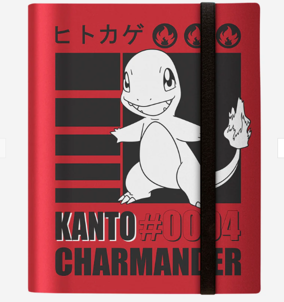 Ultra Pro Charmander Kanto #004 9 Pocket Binder