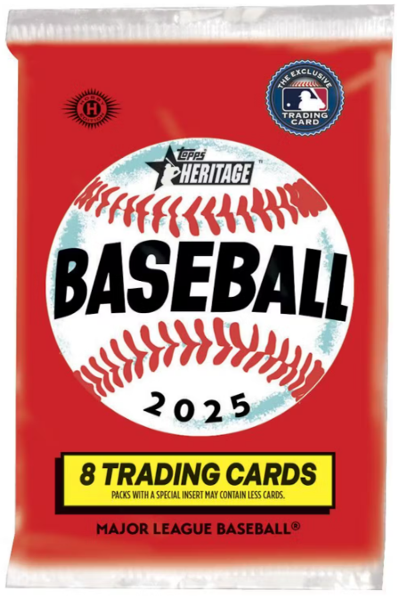 2025 Topps Heritage Hobby Box Pack