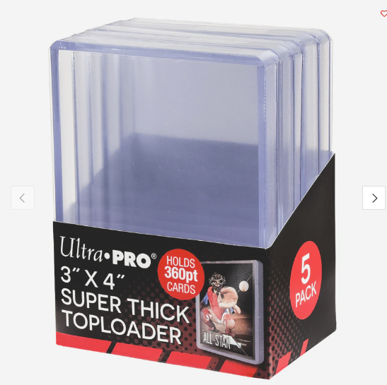 Ultra Pro Super Thick Toploader 360pt