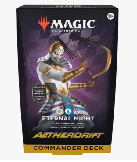 Magic The Gathering: Aetherdrift Commander Deck- Eternal Might