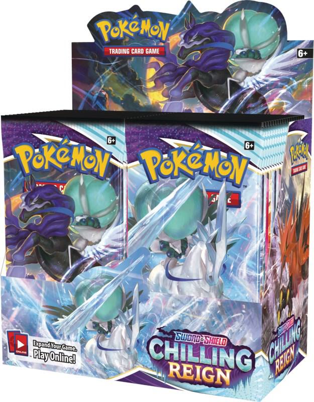 Pokémon TCG Chilling Reign Booster Box - SWSH06