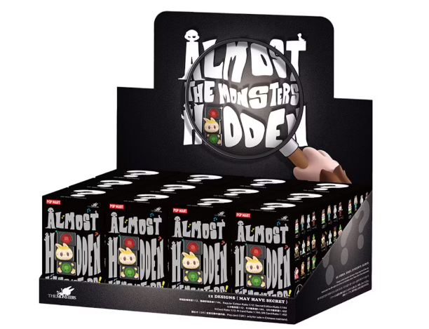 Pop Mart Almost The Monsters Hidden Sealed Case