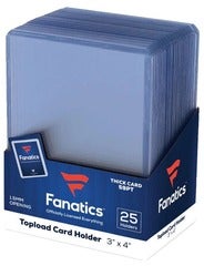 Fanatics Toploads 59PT 25ct Pack