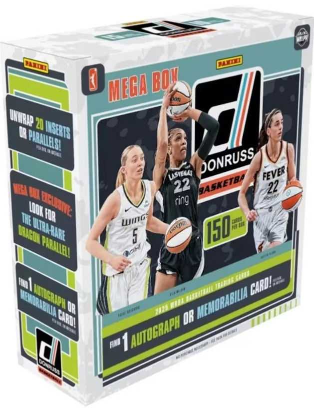 2025 Panini Donruss WNBA Basketball Mega 20 Box Case