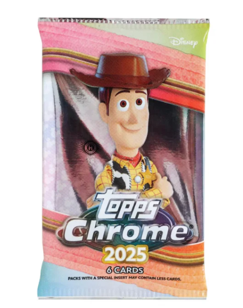 2025 Disney Chrome Hobby Pack (Pack Art Varies)