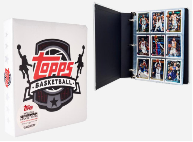 2025 Topps Basketball Binder