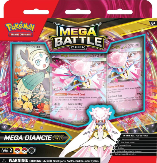 Pokemon TCG: Mega Battle Deck Mega Diancie EX