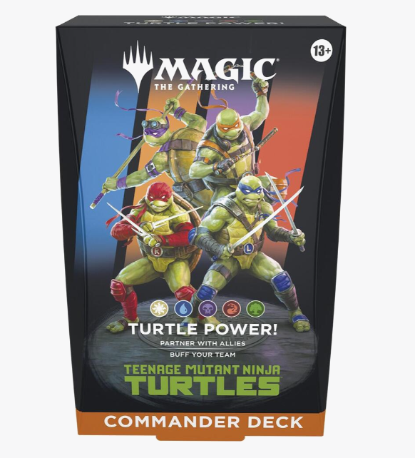 Magic The Gathering Teenage Mutant Ninja Turtles-Turtle Power Commander Deck