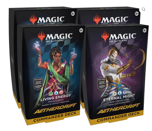 Magic The Gathering: Aetherdrift Commander Deck Case