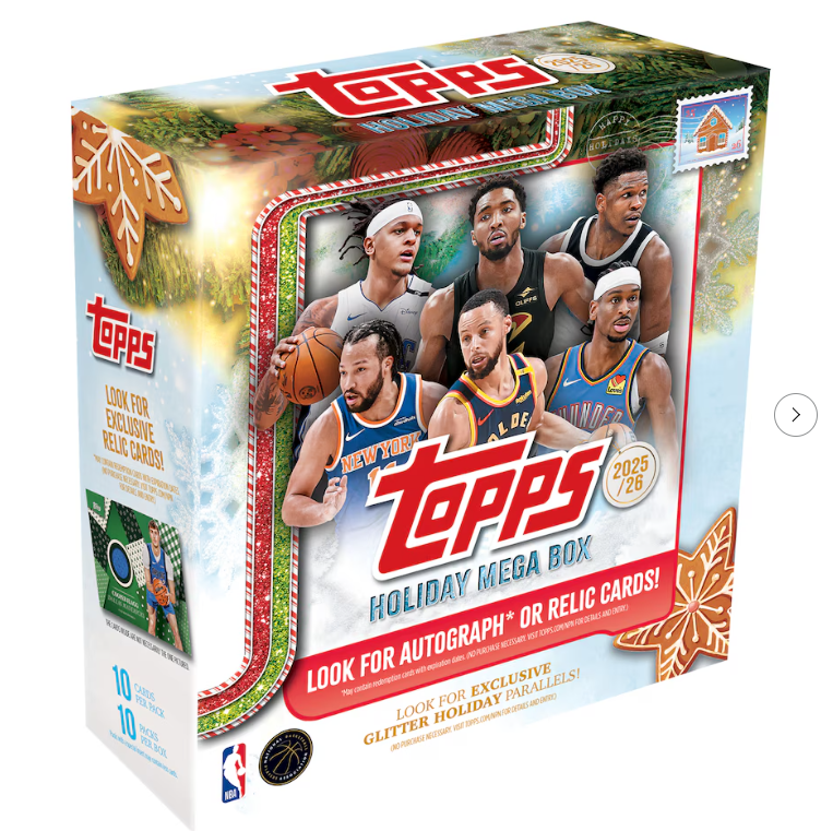 2025-26 Topps Basketball Holiday Mega Box