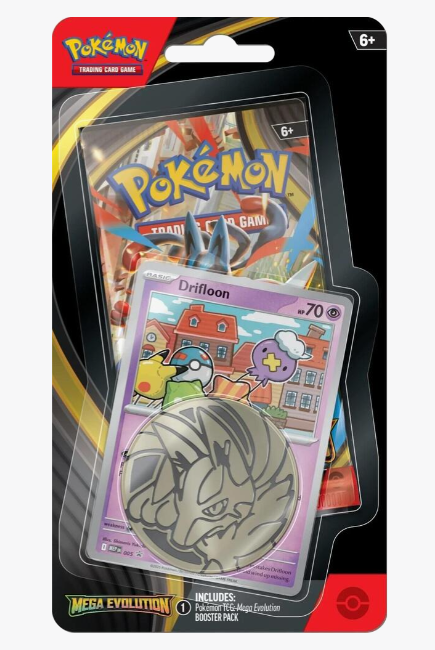 Pokémon TCG: Mega Evolutions Single Pack Blister Coin