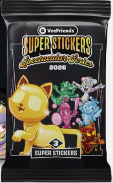 2026 VeeFriends Super Stickers Spectacular Hobby Pack