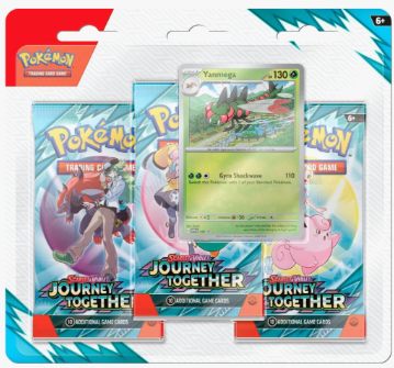 Pokémon TCG: SV09 Journey Together Three Pack Blister