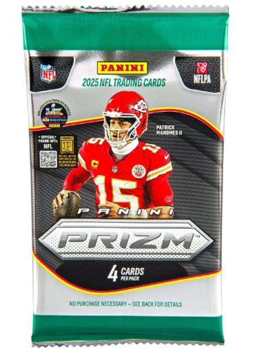 2025 Panini Prizm Football Blaster Pack (4 Cards)