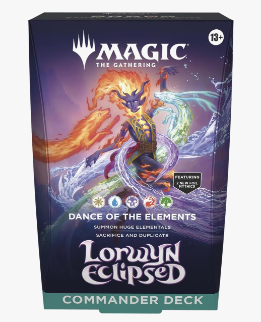 Magic The Gathering Lorwyn Eclipsed Commander Deck Dance of the Elements