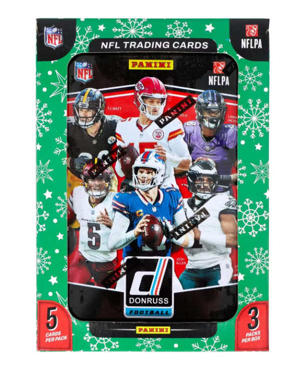 2025 Panini Donruss Football Winter Holiday Tin