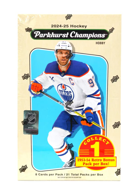 2024-25 Upper Deck Parkhurst Champions Hockey Hobby Box