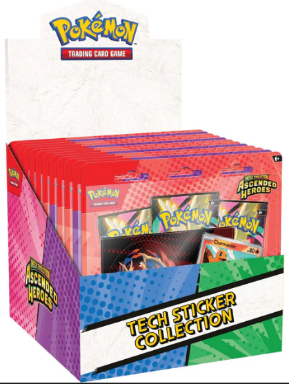 Mega Evolution: Ascended Heroes Tech Sticker Collection Case