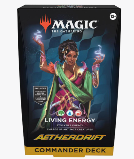 Magic The Gathering: Aetherdrift Commander Deck- Living Energy