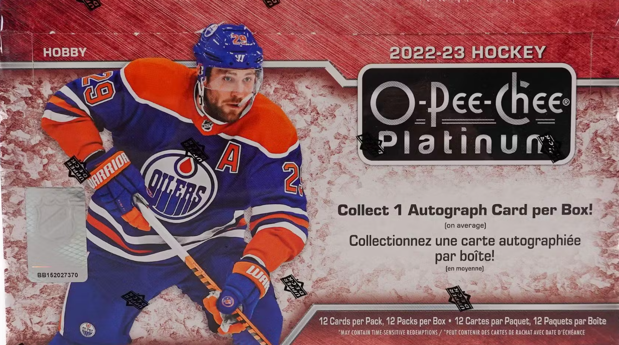 2022-23 Upper Deck O-Pee-Chee Platinum Hobby Box