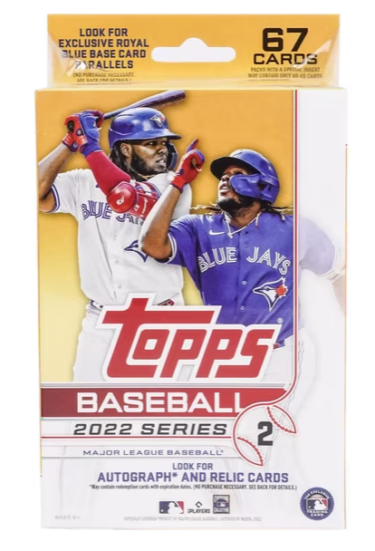 2022 Topps Baseball Series Two Hanger Box