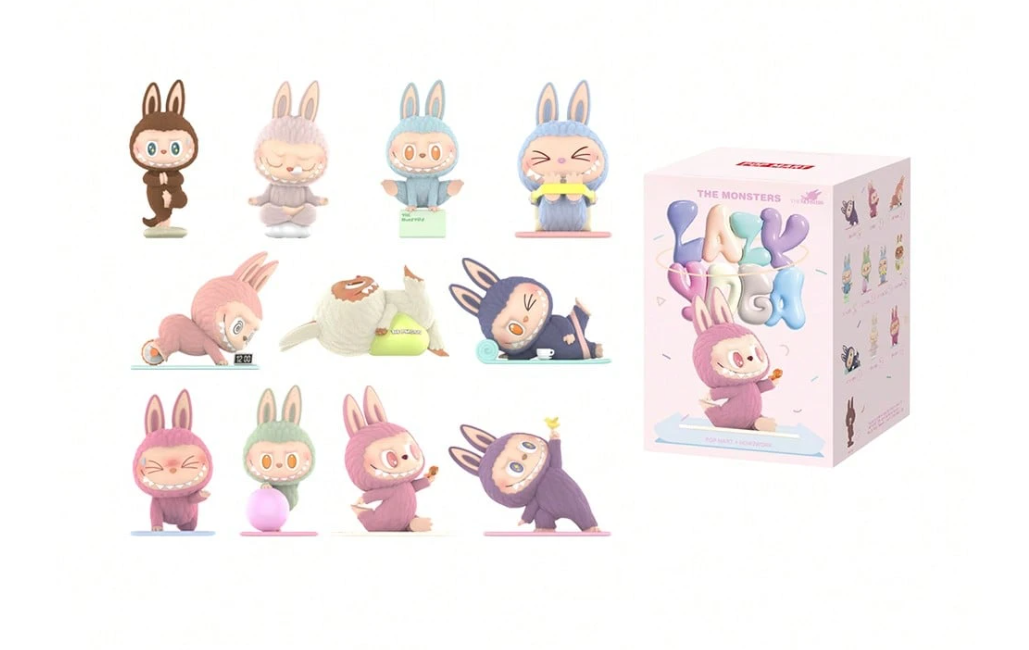 Pop-Mart Labubu The Monsters Lazy Yoga