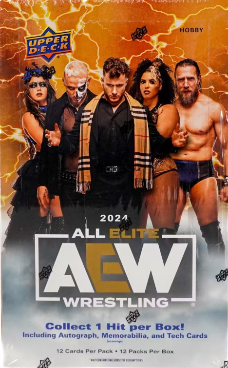 2024 Upper Deck AEW All Elite Wrestling Hobby Box