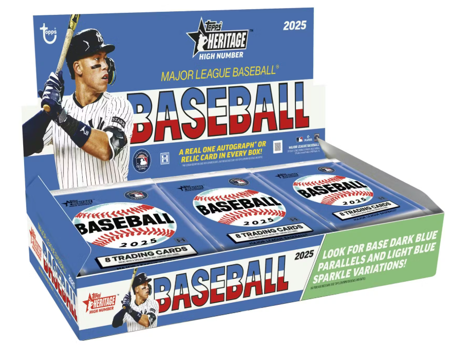 2025 Topps Heritage High Number Hobby Box
