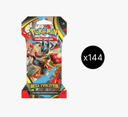 Pokémon TCG: ME01 Mega Evolution Sleeved Booster Case